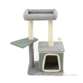 Pet Cat Tree with Cave, Sisal Scratching Posts